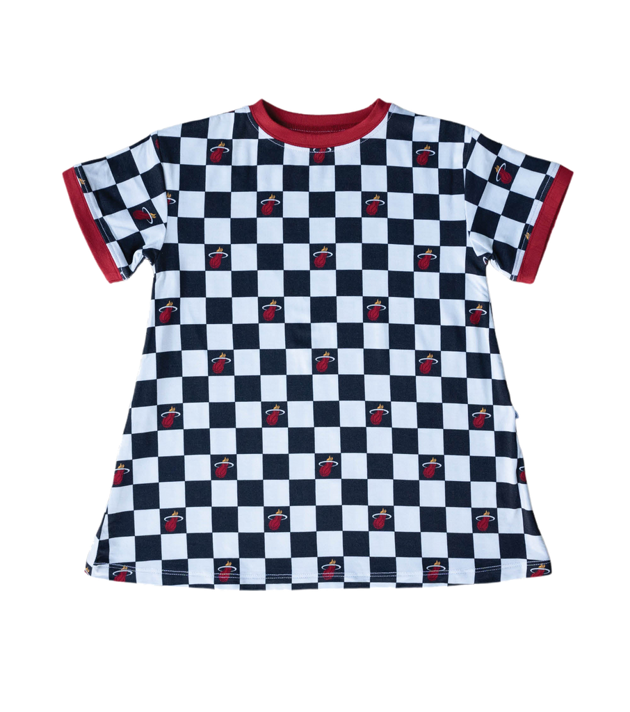 Court Culture x Everyday Leisure Checkerboard T-Shirt Dress KIDSTEE BRIXTON PHOENIX    - featured image