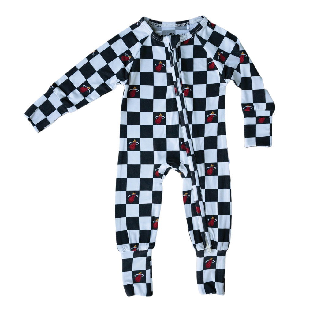 Court Culture X Everyday Leisure Checkerboard Zip Romper KIDS INFANTS BRIXTON PHOENIX    - featured image