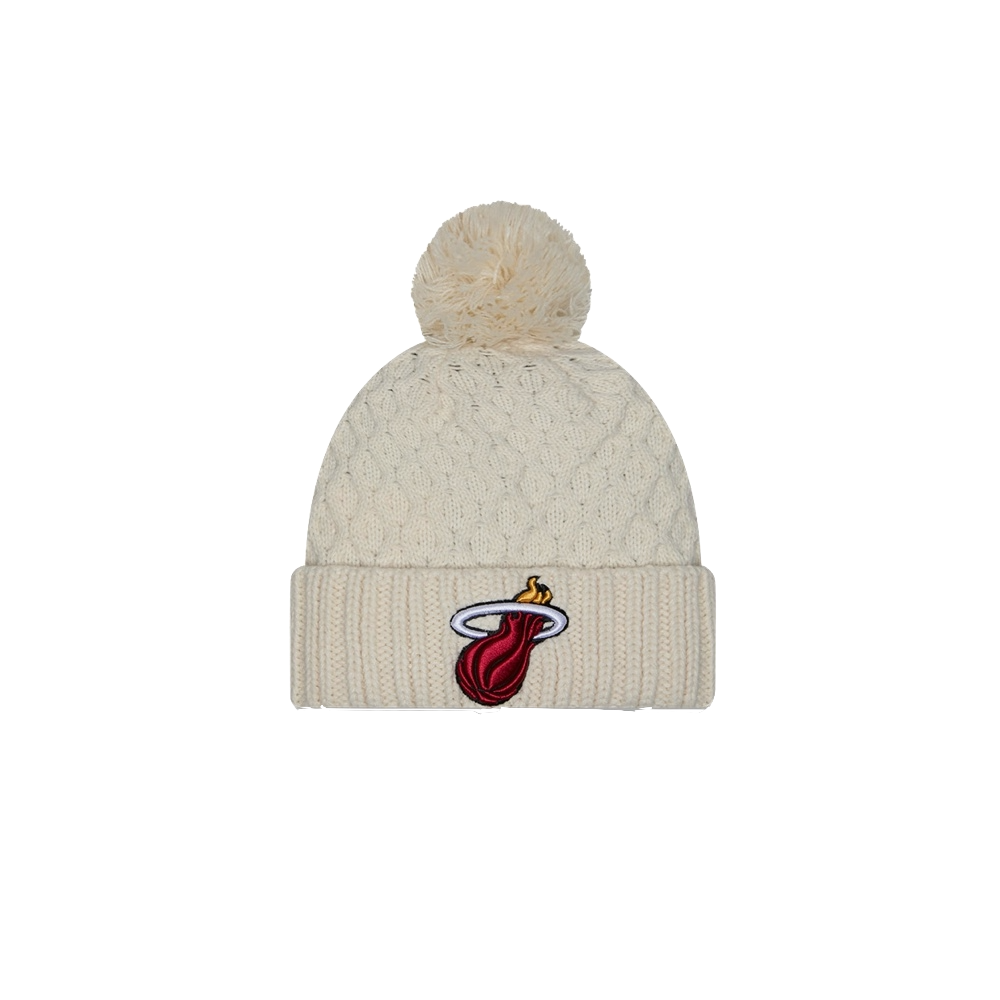 New Era Miami HEAT Chunky Knit Youth Hat New Era   