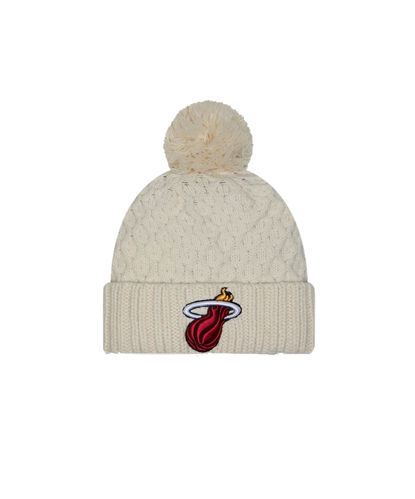 New Era Miami HEAT Chunky Knit Youth Hat New Era   