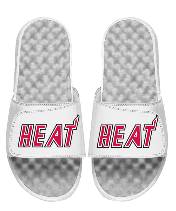 Islide Miami HEAT Classic Edition Wordmark Sandals Men's Footwear ISlide   