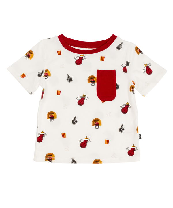 Court Culture x Kyte Baby Cloud Game Day Toddler Crew Neck Tee Toddlers Kyte Baby   