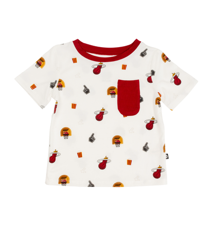 Court Culture x Kyte Baby Cloud Game Day Toddler Crew Neck Tee