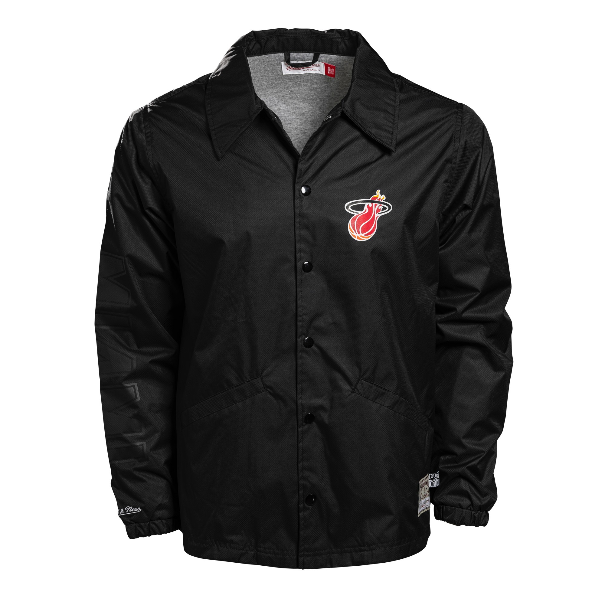 Court Culture x Mitchell & Ness Miami HEAT Coaches Jacket Men's Jacket Court Culture   