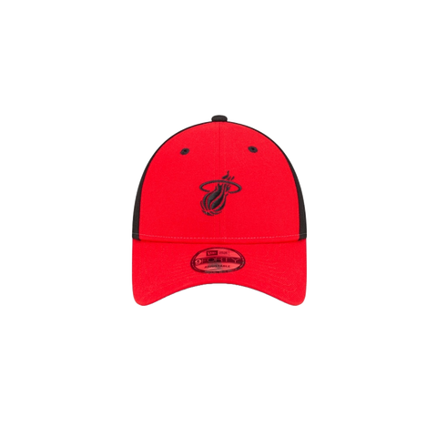 Court Culture HEAT Logo Red Colorblock Dad Hat