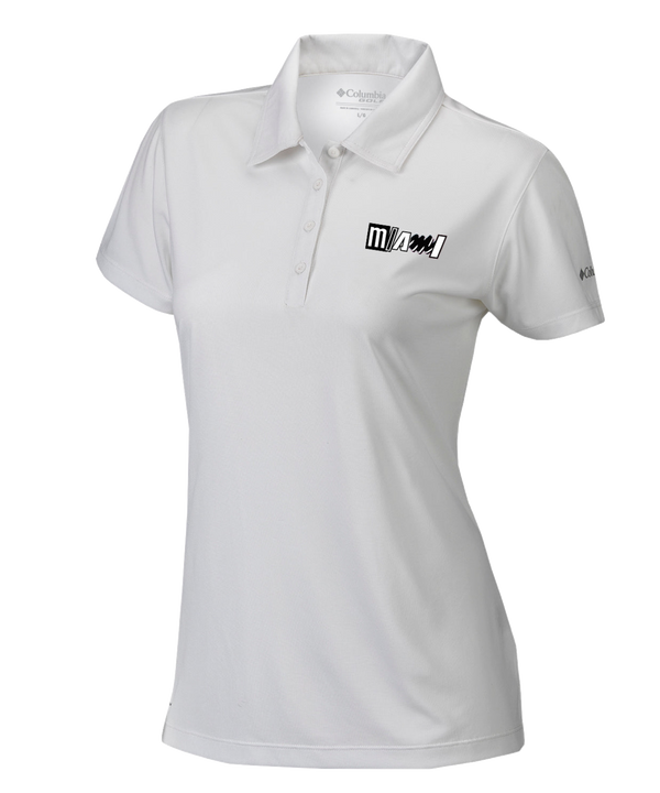 Columbia Miami HEAT Mashup Women's Polo Women's Polo Columbia Outdoor   