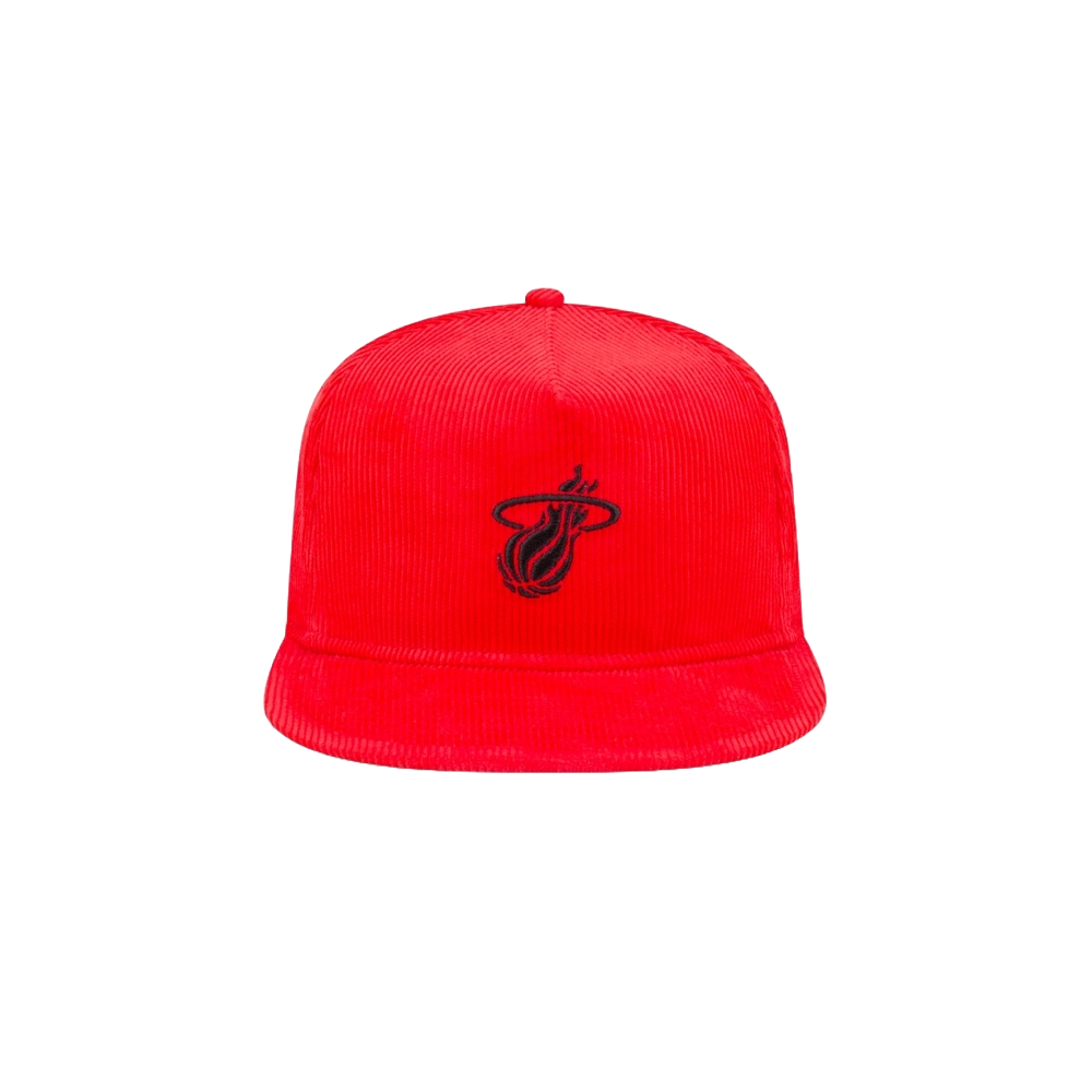 Court Culture HEAT Culture Corduroy Red Snapback Unisex Caps Court Culture   