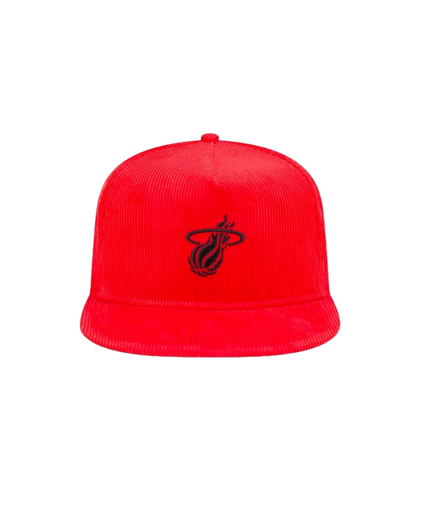 Court Culture HEAT Culture Corduroy Red Snapback Unisex Caps Court Culture   