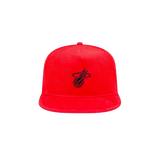 Court Culture HEAT Culture Corduroy Red Snapback - 1