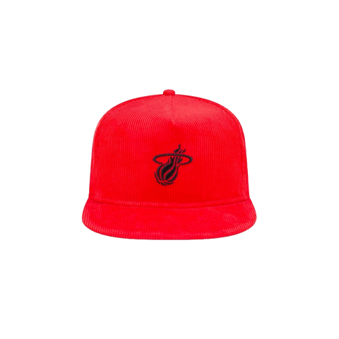 Court Culture HEAT Culture Corduroy Red Snapback