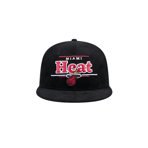 New Era Miami HEAT Corduroy Snapback