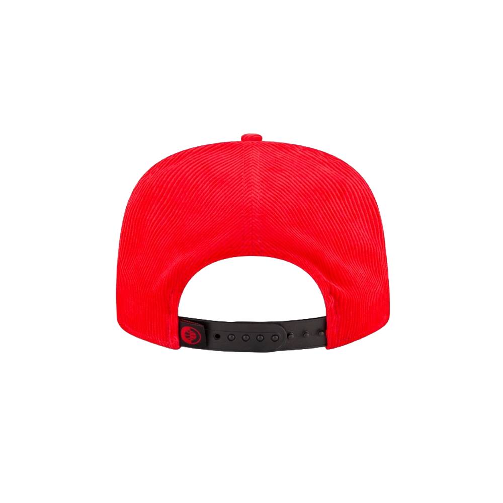 Court Culture HEAT Culture Corduroy Red Snapback Unisex Caps Court Culture   