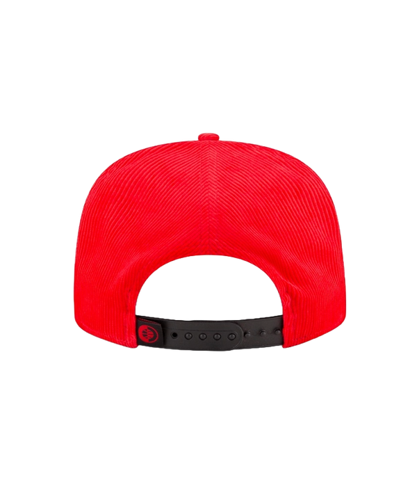 Court Culture HEAT Culture Corduroy Red Snapback Unisex Caps Court Culture   