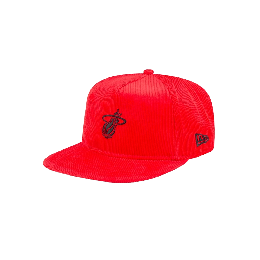 Court Culture HEAT Culture Corduroy Red Snapback Unisex Caps Court Culture   