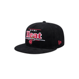 New Era Miami HEAT Corduroy Snapback - 3