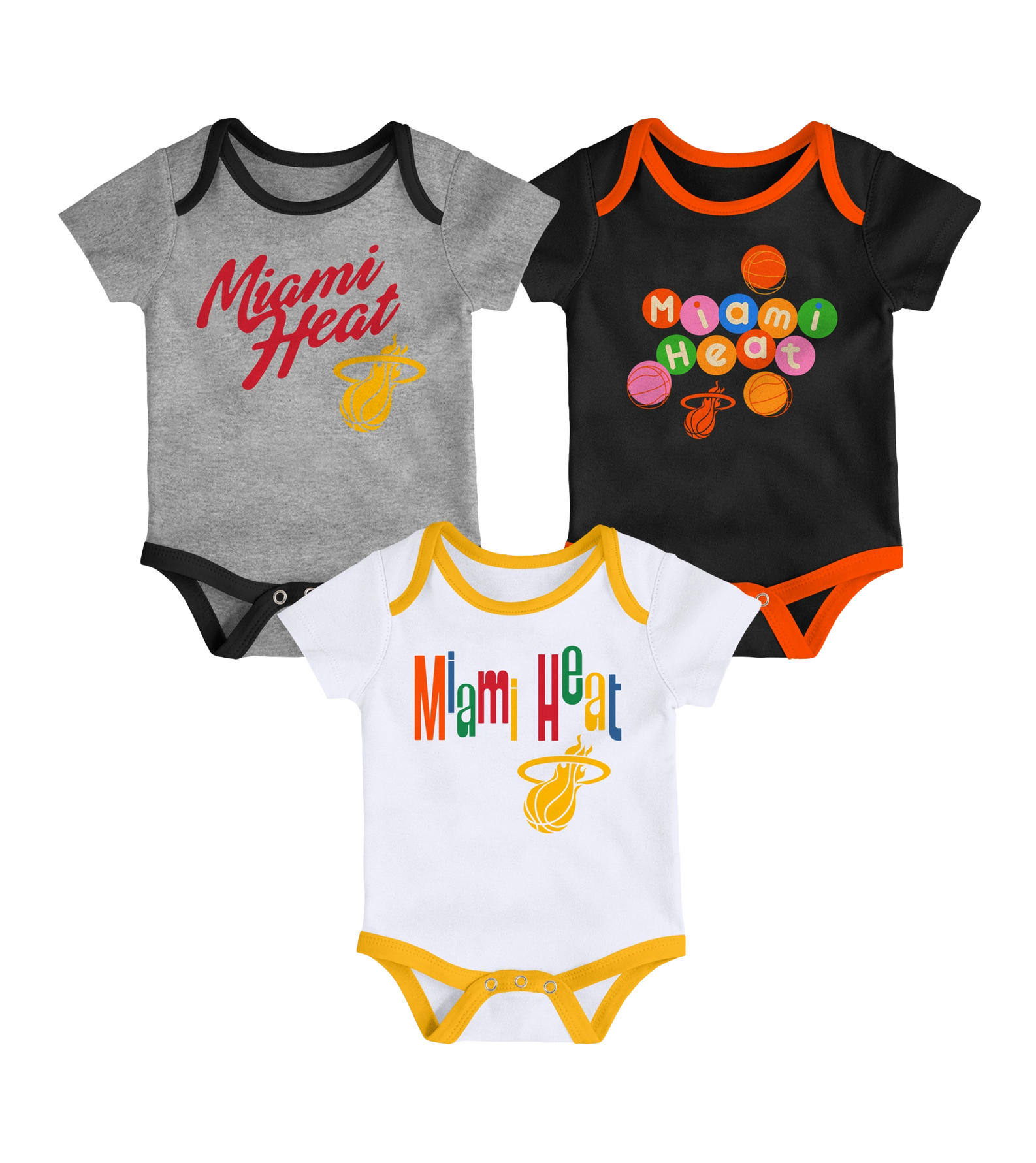 Court Culture Infant Creeper 3-Pack Infant Onesie Court Culture   