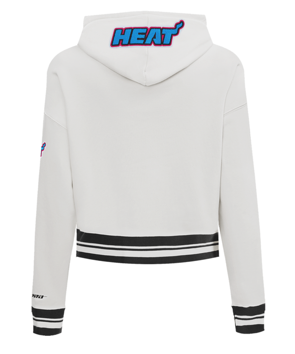 Pro Standard Miami HEAT Original Vice Girls Cropped Hoodie Girls Hoodie Pro Standard