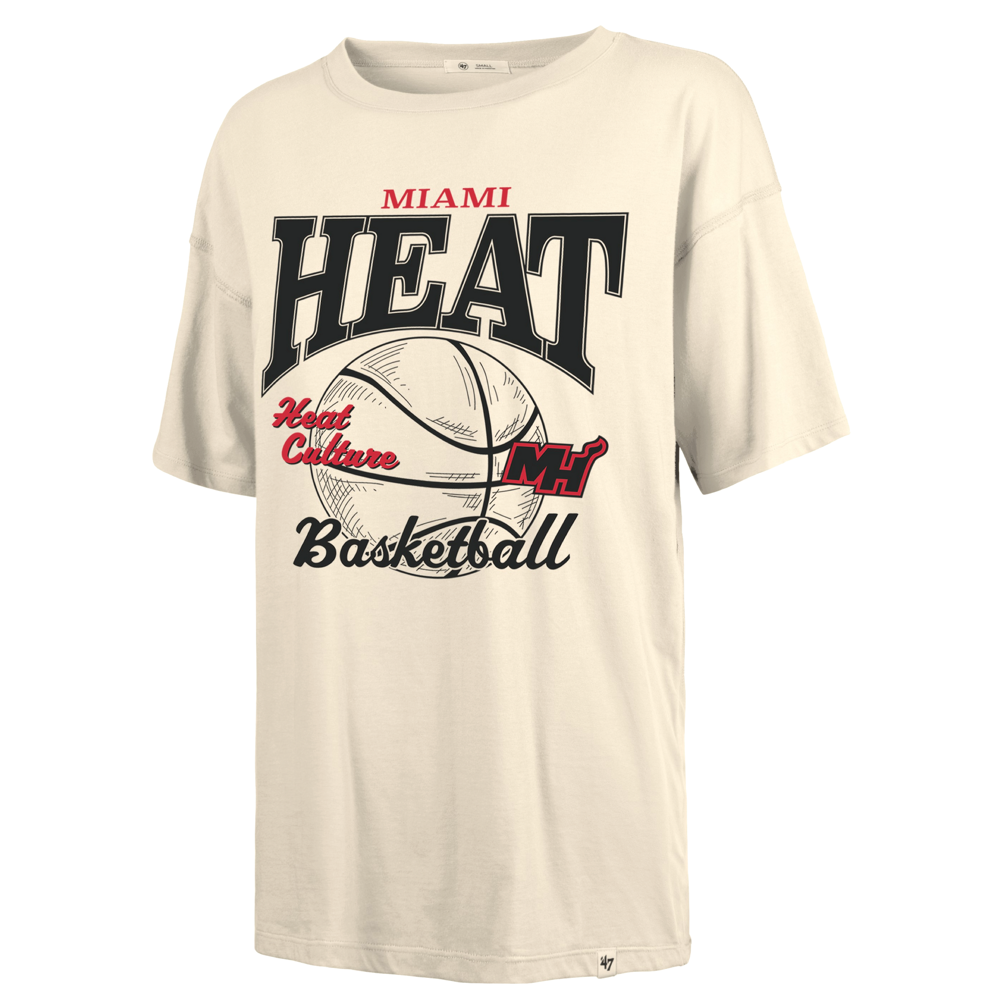 '47 Brand HEAT Culture Downcourt Women's Tee Women's Tee '47 Brand   