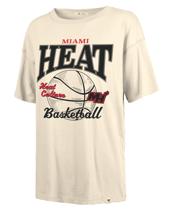 '47 Brand HEAT Culture Downcourt Women's Tee Women's Tee '47 Brand   