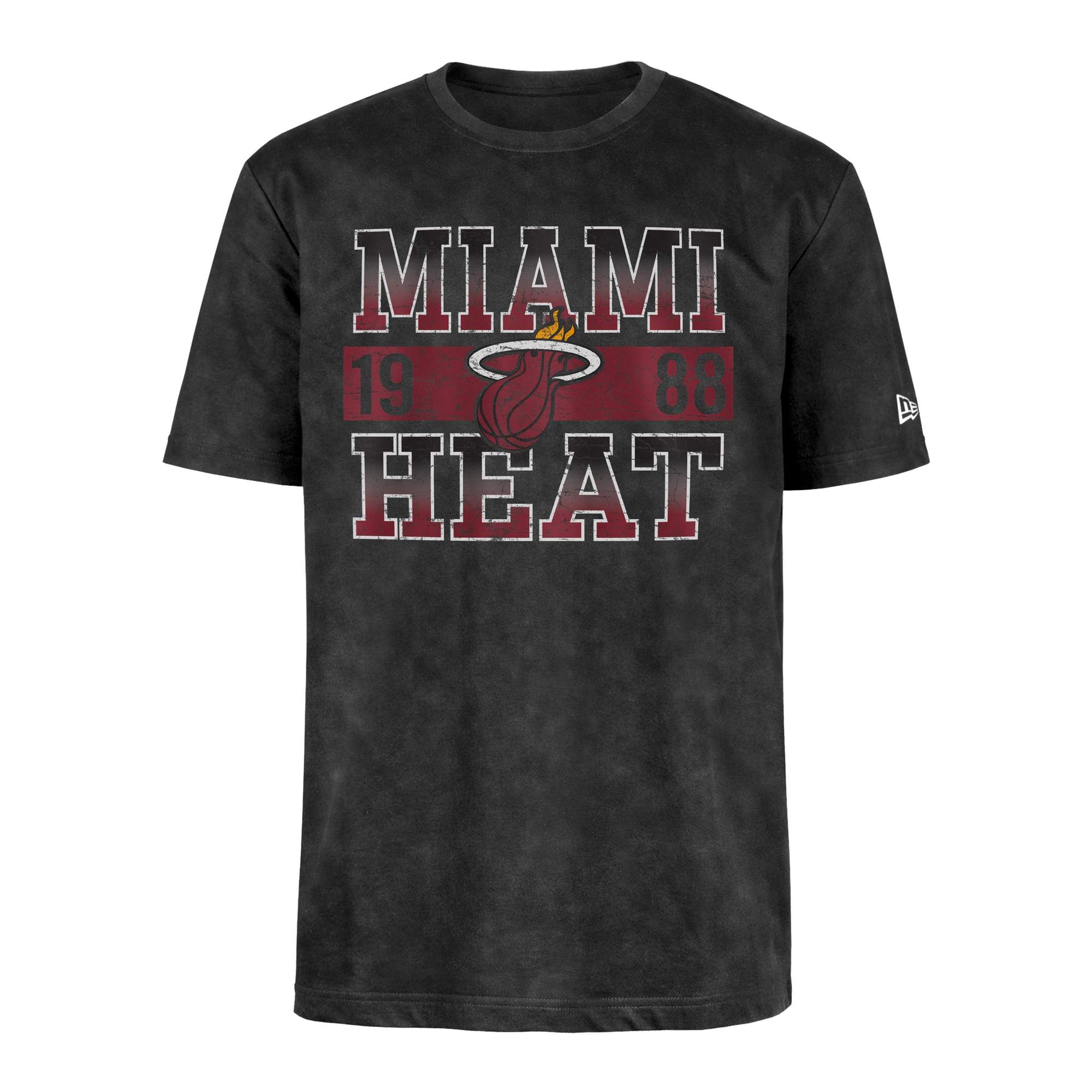 New Era Miami HEAT Oversized Crewneck Tee UNISEXTEE 5TH AND OCEAN   