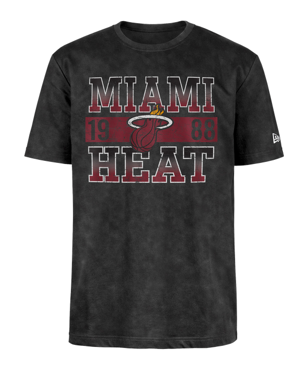 New Era Miami HEAT Oversized Crewneck Tee Unisex Tee New Era   