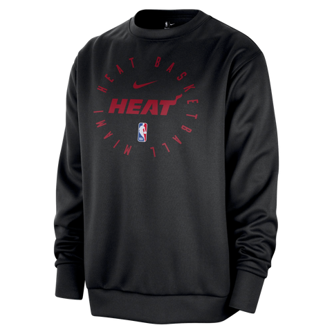 Nike Miami HEAT 2024/25 On-Court Practice Crewneck