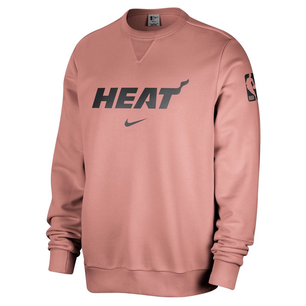 Nike Miami HEAT Standard Issue Crewneck Sweatshirt MENSOUTERWEAR NIKE    - featured image