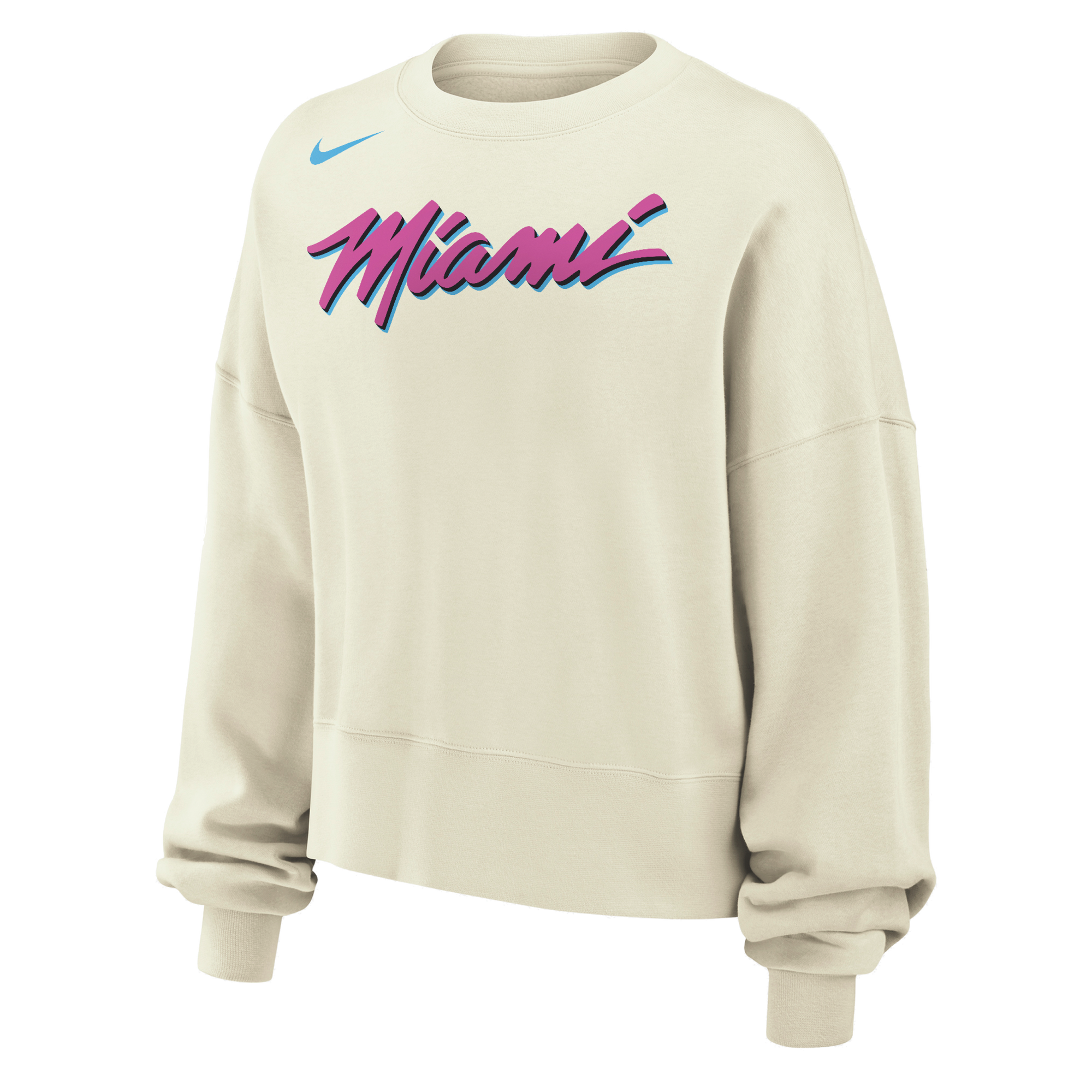 Nike Miami HEAT Original Vice Women's Crewneck Women's Crewneck Sweater Nike