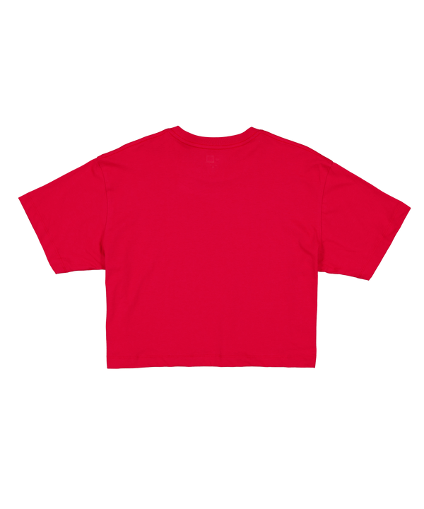 New Era HEAT Culture: Blood Red Women's Boxy Crop Women's Crop Top New Era   