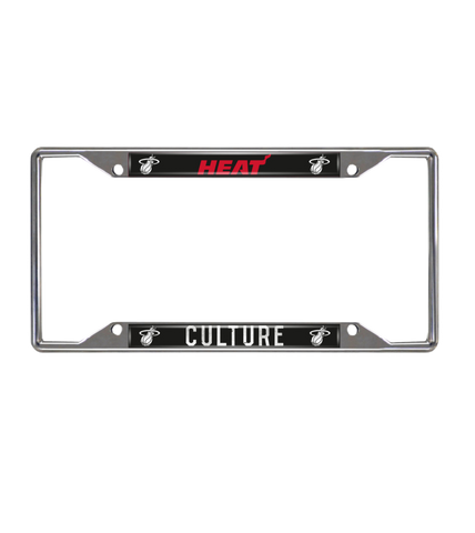 HEAT Culture License Plate Frame