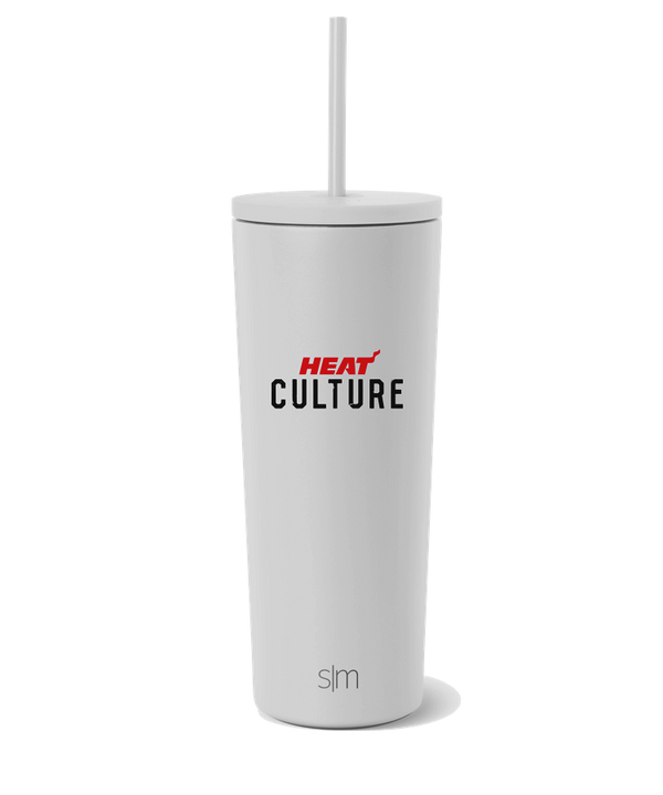 Simple Modern HEAT Culture 24 OZ White Summit Bottle Novelties Simple Modern   