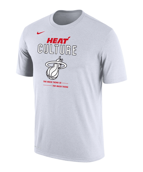 Nike HEAT Culture Legend White Tee Men's Tee Nike   