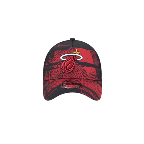 New Era Miami HEAT 2024 Tipoff Youth Trucker Snapback