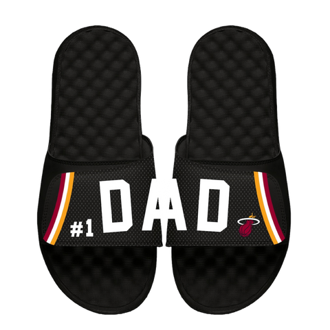 Islide Miami HEAT #1 Dad Sandals