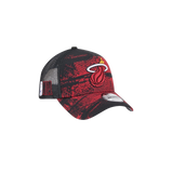 New Era Miami HEAT 2024 Tipoff Youth Trucker Snapback - 5