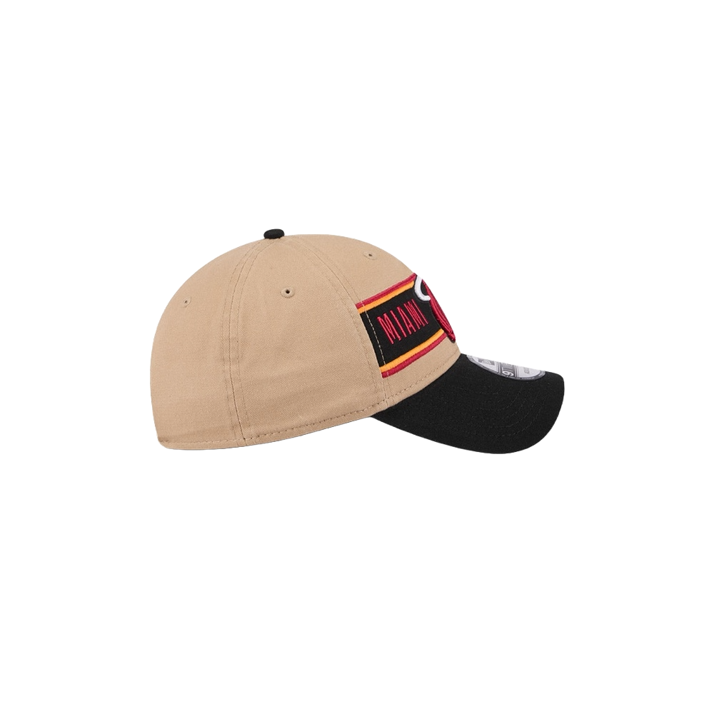 New Era Miami HEAT 2024 Draft Dad Hat Unisex Caps New Era   