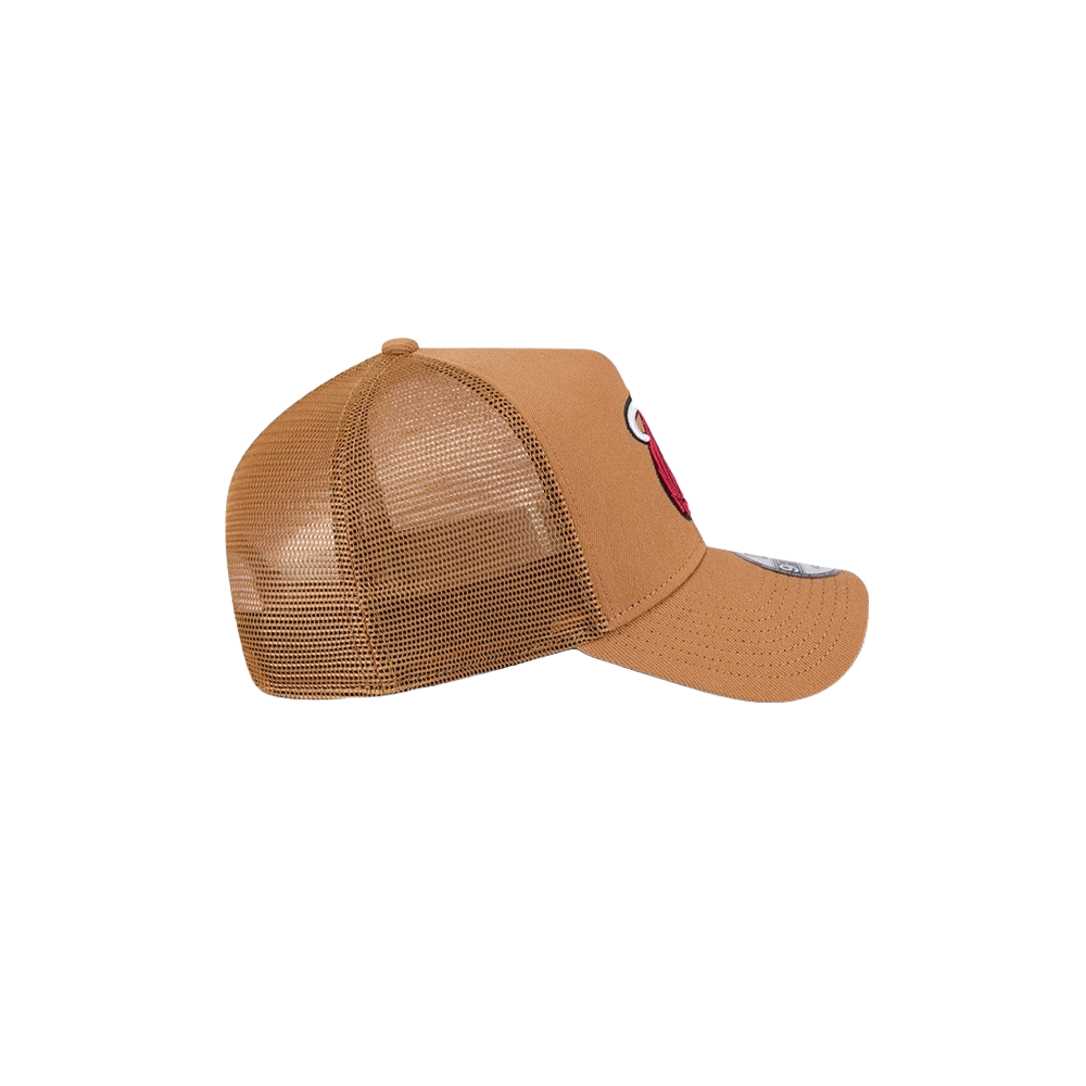 New Era Miami HEAT Tan Color Pack Trucker Dad Hat Unisex Caps New Era   