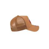 New Era Miami HEAT Tan Color Pack Trucker Dad Hat - 6