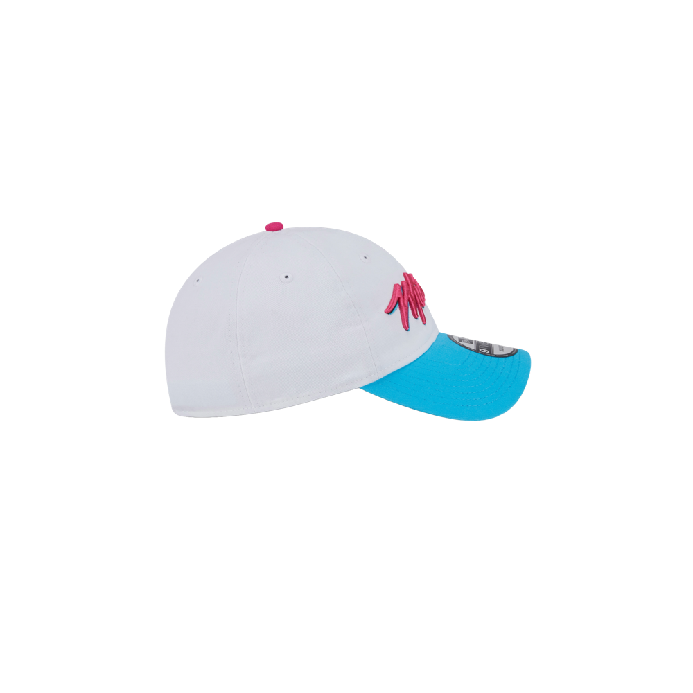 New Era Miami HEAT Original Vice Wordmark Dad Hat Unisex Caps New Era