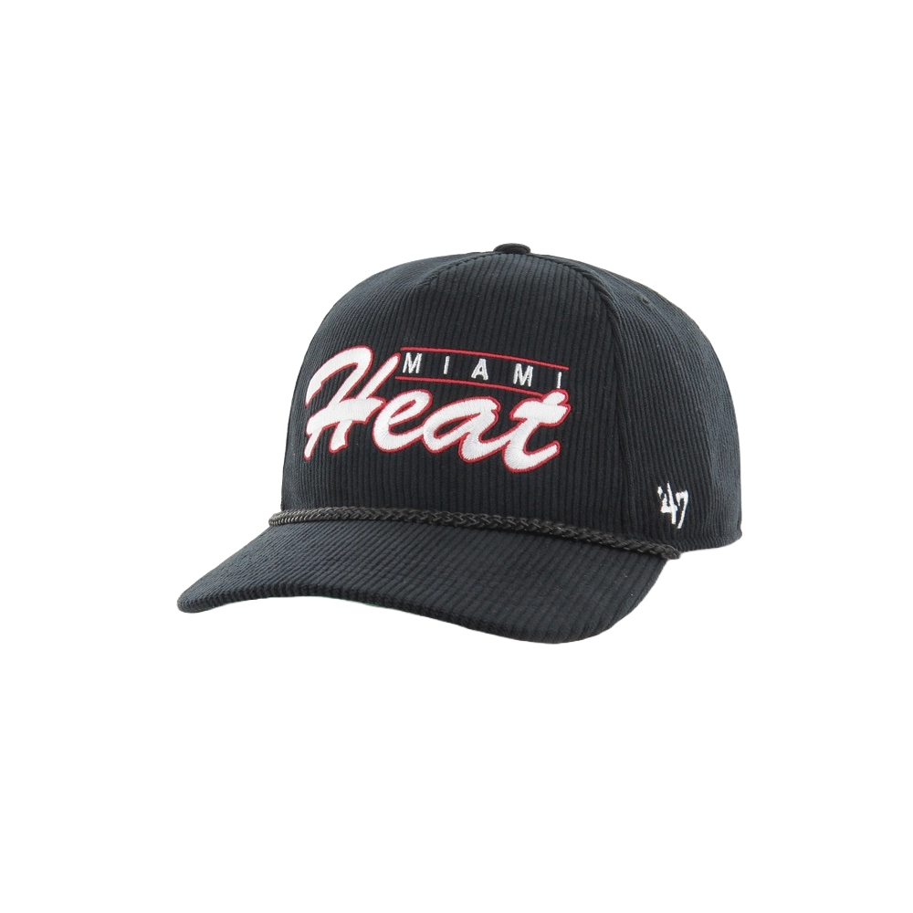 '47 Brand Miami HEAT Doubleheader Hitch Snapback UNISEXCAPS TWINS   