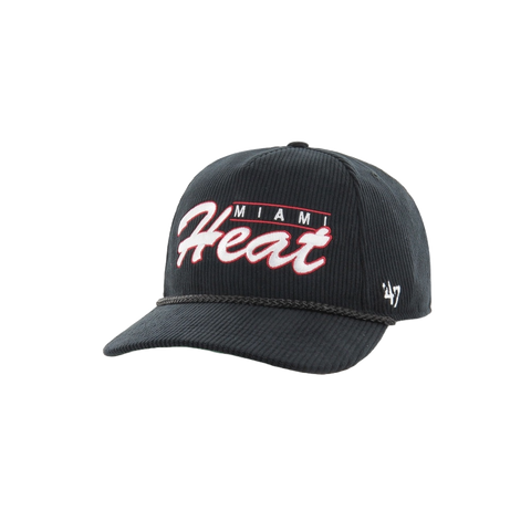 '47 Brand Miami HEAT Doubleheader Hitch Snapback