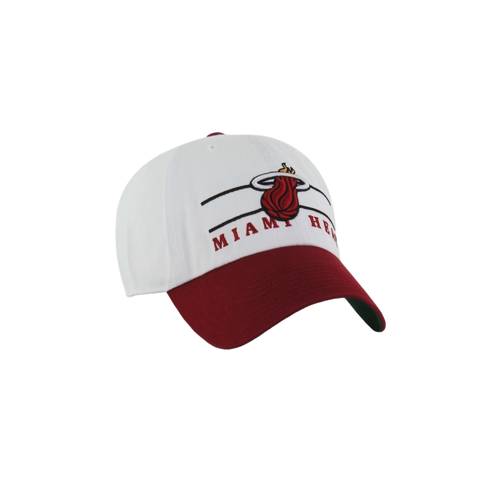 '47 Brand Miami HEAT Double Header Cleanup Dad Hat UNISEXCAPS TWINS   