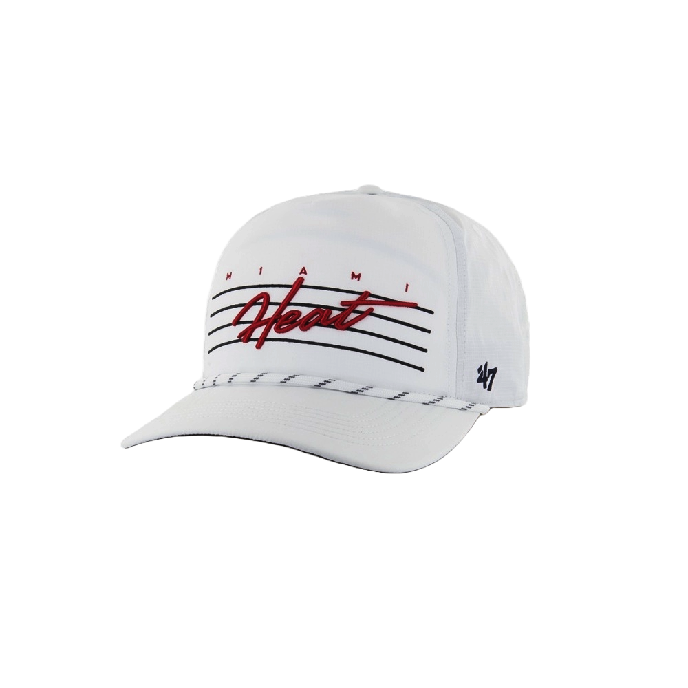 '47 Brand Miami HEAT Downburst Snapback Unisex Caps '47 Brand   