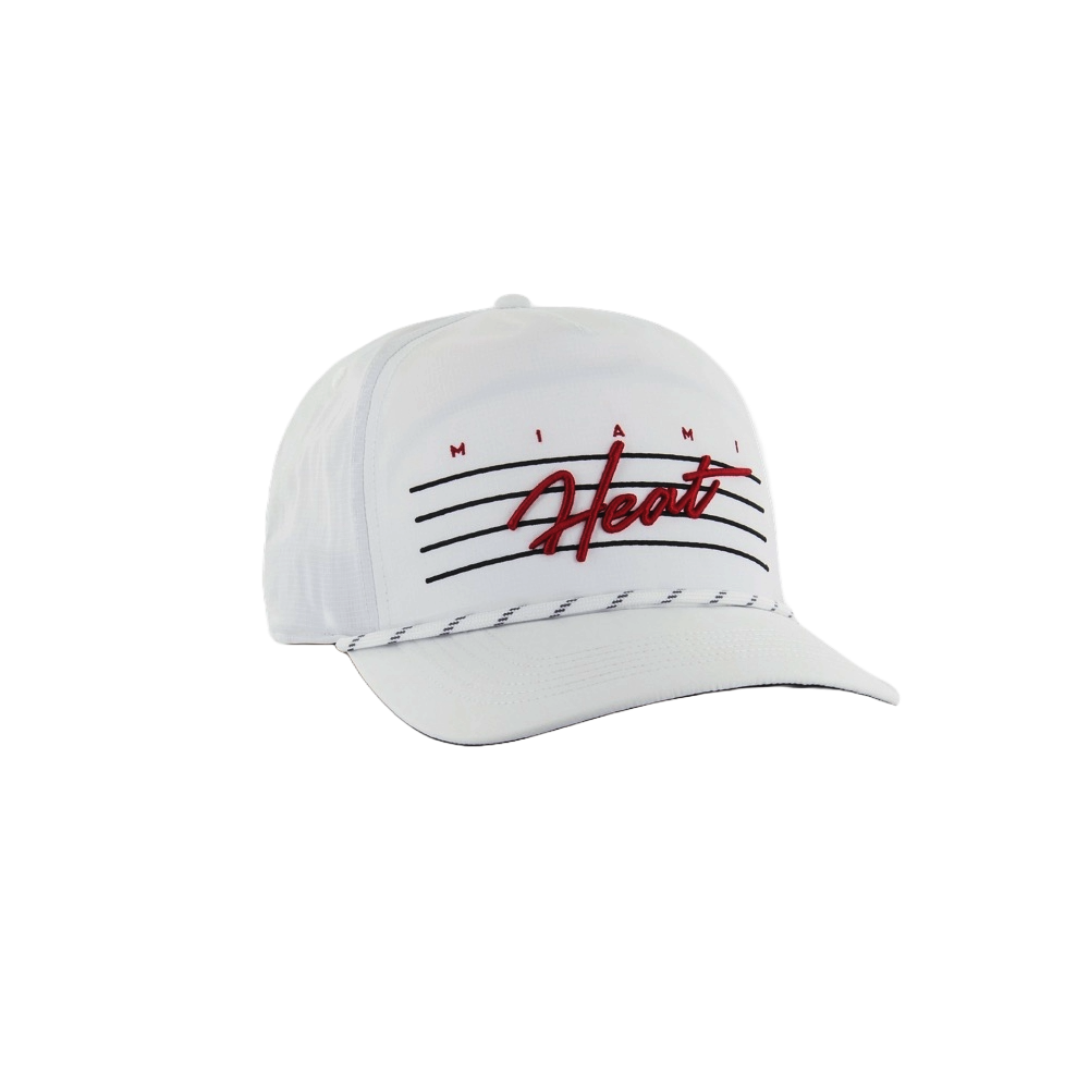 '47 Brand Miami HEAT Downburst Snapback Unisex Caps '47 Brand   