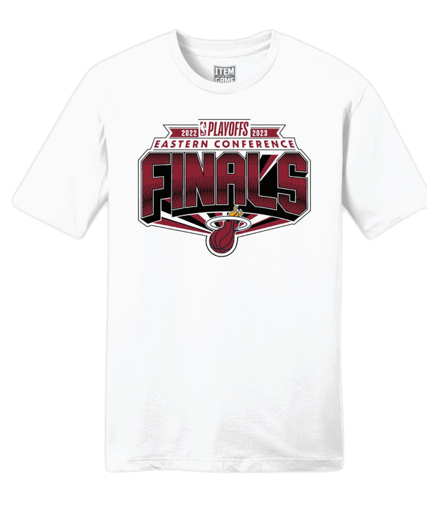 Miami HEAT 2023 Eastern Conference Finals Tee UNISEXTEE ITEM OF THE GAME   