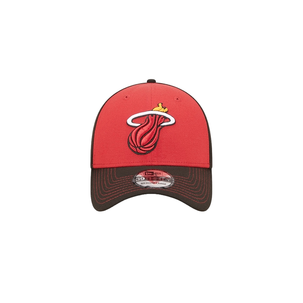 New Era Miami HEAT Essential Flex Fit Hat Unisex Caps New Era   