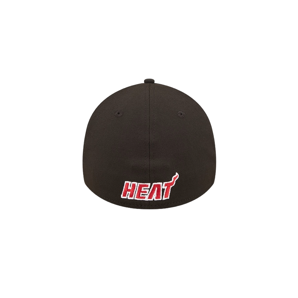 New Era Miami HEAT Essential Flex Fit Hat Unisex Caps New Era   