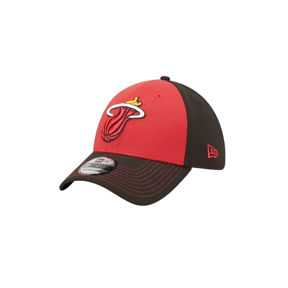 New Era Miami HEAT Essential Flex Fit Hat Unisex Caps New Era   