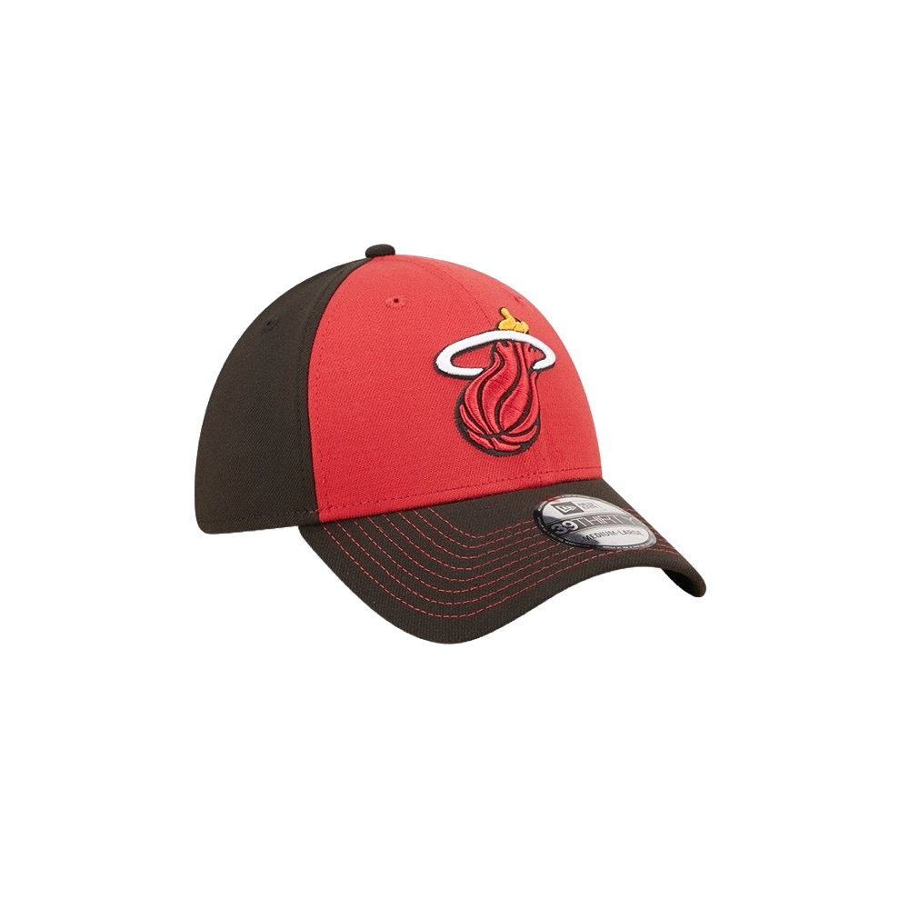 New Era Miami HEAT Essential Flex Fit Hat Unisex Caps New Era   