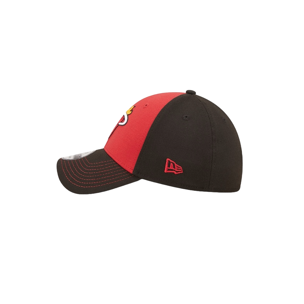 New Era Miami HEAT Essential Flex Fit Hat Unisex Caps New Era   